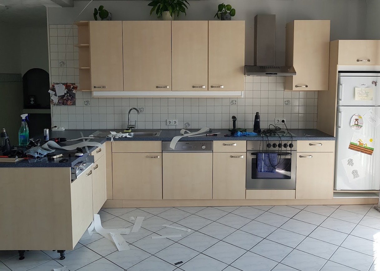 Küche Eichgraben – vorher